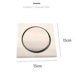 15X15 छुपाया स्क्रू कवर फ्लोर ड्रेन