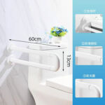 KJ-5060 Standard Single U – the Versatile Stainless Steel Plus ABS Bathroom Handrail