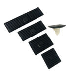 Malaza mainty sy poloney malaza 201 Trano fivoahana amin'ny gorodona vy tsy misy fofona miaraka amin'ny fonon'ny volotsangana vita amin'ny plastika