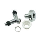 Шұңжя/синжия – Electroplate ABS Plastic Washing Machine Basin Plumbing Dual Push in Drain Connector Compacts Set