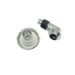 Шұңжя/синжия – Electroplate Plastic Elbow Single Leakage Set for Washing Machine Hose Tube Connector