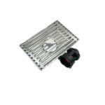 10*15cm 직사각형 빛 대나무 패턴 201 스테인레스 스틸 주방 샤워 욕실 플라스틱 마그네틱 서스펜션 코어 바닥 배수구