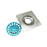 Xunjia/xinzhijia – 2ရေချိုးခန်းအတွက် မီလီမီတာ အထူ 15*15 စင်တီမီတာ စတုရန်းစတုရန်းမီတာ သံမဏိကြမ်းပြင် ရေမြောင်း