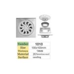 លក់ដាច់បំផុត Custom Round Deodorant Steel Floor Drain Sink Strainer Stainless Steel Floor Drain