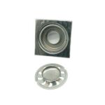 លក់ដាច់បំផុត Custom Round Deodorant Steel Floor Drain Sink Strainer Stainless Steel Floor Drain