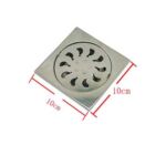 លក់ដាច់បំផុត Custom Round Deodorant Steel Floor Drain Sink Strainer Stainless Steel Floor Drain