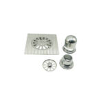 အရောင်းရဆုံး Pattern Plate 6 လက်မကွဲ 201 Stainless Steel Bathroom Kitchen Deep Water Seal Floor Drain