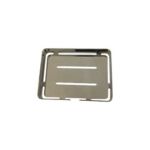 سٹینلیس سٹیل ڈبل لیئر صابن باکس باتھ روم شیلف