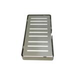 سٹینلیس سٹیل ڈبل لیئر صابن باکس باتھ روم شیلف