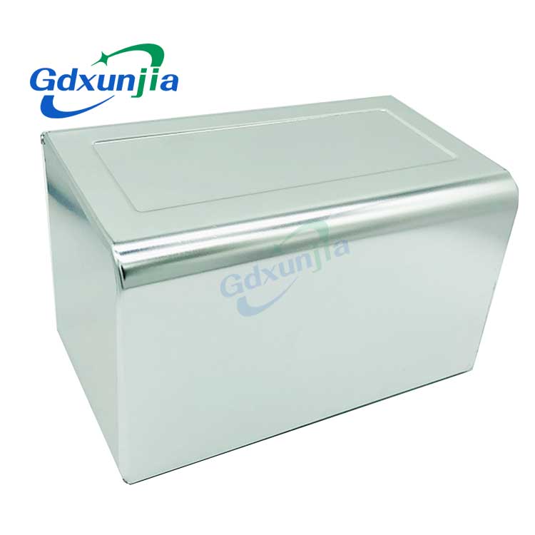 쉰자/신즈자 – New Modern 304 Stainless Steel Wall-mounted Rectangular Container Tissue Box