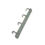 Шұңжя/синжия – Wall Mounted 304 Тот баспайтын болат 4 Square Coat Hooks for Clothes Hanging
