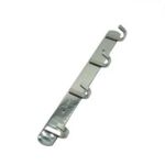 Шұңжя/синжия – Wall Mounted 304 Тот баспайтын болат 4 Square Coat Hooks for Clothes Hanging