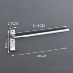 Сюньцзя/Синьчжицзя – Factory Direct Selling Hotel Rotary Bathroom Movable Towel Rack Bath Towel Rack