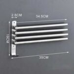 Сюньцзя/Синьчжицзя – Factory Direct Selling Hotel Rotary Bathroom Movable Towel Rack Bath Towel Rack