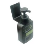 سنجیا/زنجیا -304 بلیک وال ماونٹڈ ویسکوز سٹینلیس سٹیل شاور باتھ روم ٹوائلٹ مائع صابن ریک شیمپو ہینگ ہولڈر کے لیے