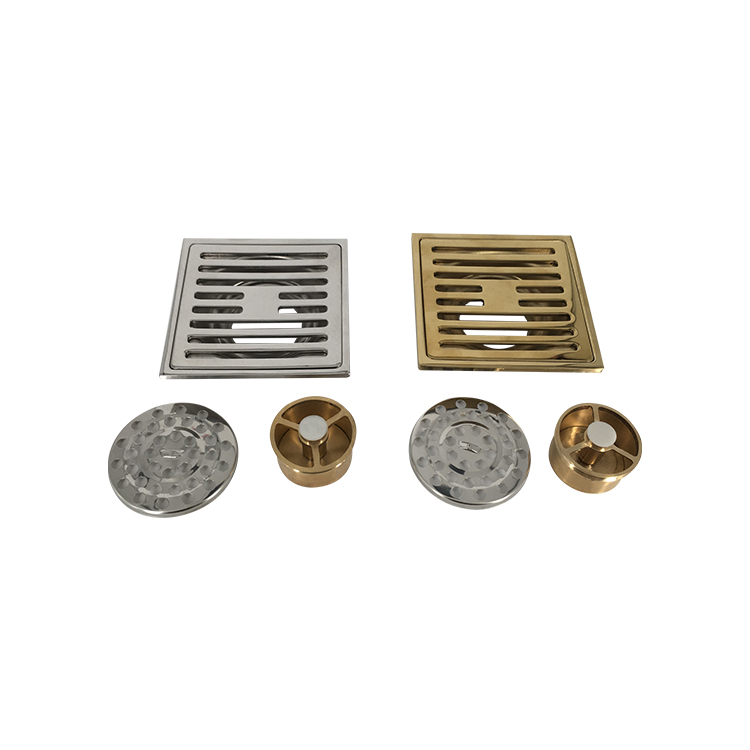 小边直排一次性防臭地漏