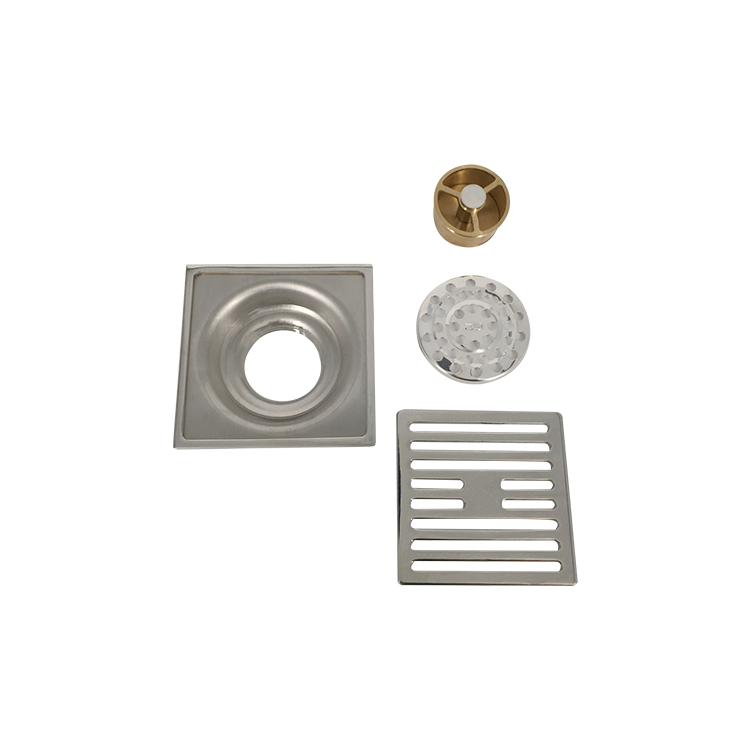 小边直排一次性防臭地漏