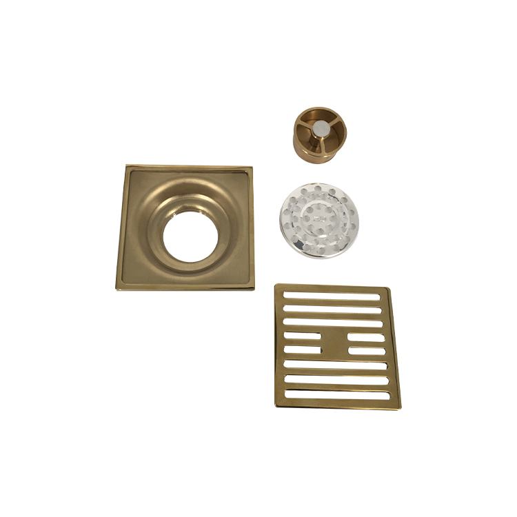 小边直排一次性防臭地漏