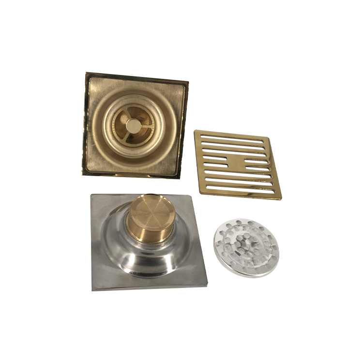 小边直排一次性防臭地漏