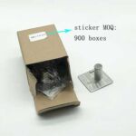 Xunjia/xinzhijia – စက်ရုံထောက်ပံ့ရေး 304 သံမဏိသည် Self-chashesive မီးဖိုချောင်နှင့်ရေချိုးခန်းတစ်ခန်းတည်းကိုလက်သုတ်ပဝါကုတ်အင်္ကျီချိတ်