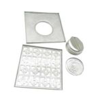 Hot Selling 20*20cm 2mm Thickened 304 Stainless Steel Square Floor Drain with Filter Element