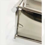 Xunjia/xinzhijia – Fácil de instalar 3 Capas De 30cm 201 Estante vertical del almacenamiento de los palillos de la especia de la cocina del acero inoxidable