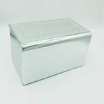 쉰자/신즈자 – New Modern 304 Stainless Steel Wall-mounted Rectangular Container Tissue Box