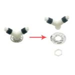 ซุนเจีย/ซินจือเจีย – เครื่องซักผ้าอุปกรณ์ระบายน้ำอุปกรณ์เสริมแอ่งน้ำประปาการไหลแบบสองขั้วต่อสำหรับการดันท่อระบายน้ำในพื้น