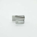 وال ماونٹڈ باتھ روم چپکنے والی 304 سٹینلیس سٹیل وال ماونٹڈ باتھ روم ٹوتھ برش ہولڈر