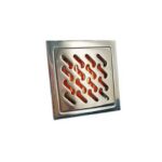 High Quality 6mm Thick 201 Stainless Steel Corrugated Kitchen Anti Odor And Anti-foul Floor Drains for Restaurant