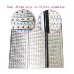 سنجیا/زنجیا – حسب ضرورت 1.2 ملی میٹر 201 سٹینلیس سٹیل کچن باتھ روم سپر مارکیٹ زیر زمین گیراج ٹرینچ فلور ڈرین سیور کور پلیٹ