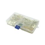 Xunjia / xinzhijia – مجموعة خطافات إطار الصورة شديدة التحمل للتعليق، مطلية بالنحاس المعدني 220 تعيين