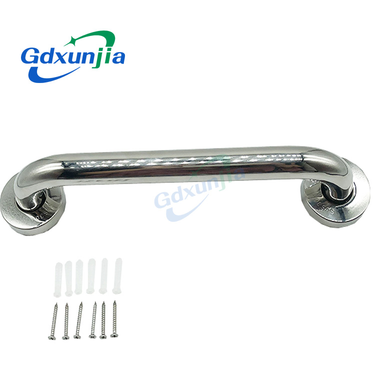 Xunjia/xinzhijia – 201 Stainless Steel Bathroom Toilet Swimming Pool Safety Handrail with Iron Base