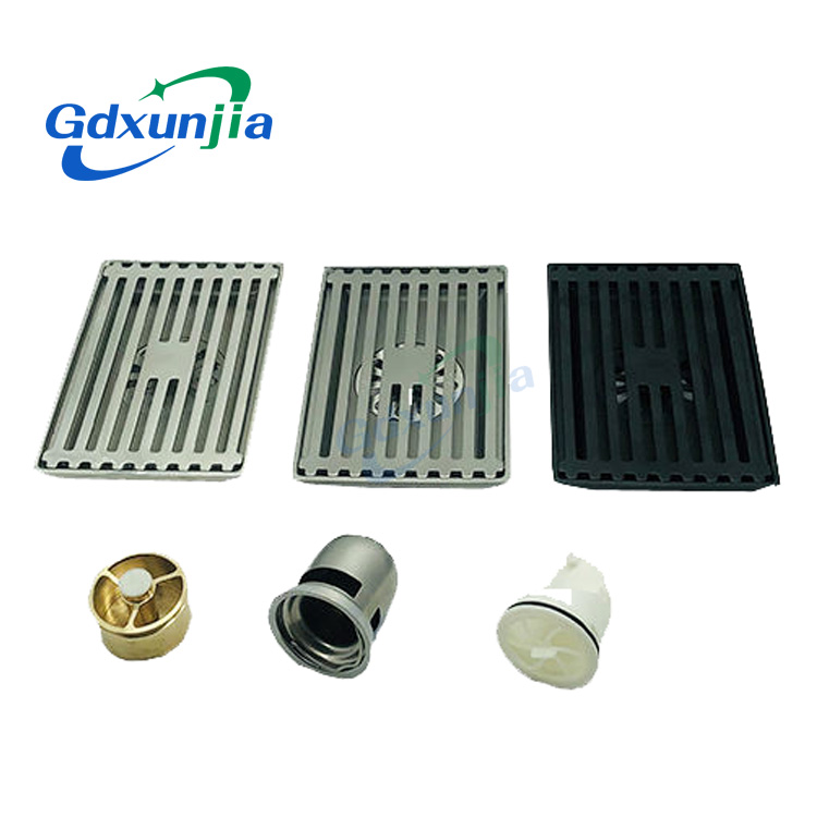 Жогорку сапаттагы заманбап 10*15см 3мм калың бамбук үлгүсү 201 Дат баспас болоттон жасалган пол дренаждары