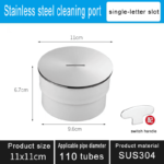 High-Quality Cleaning Ports :SUS304 Ports with Multiple Specifications