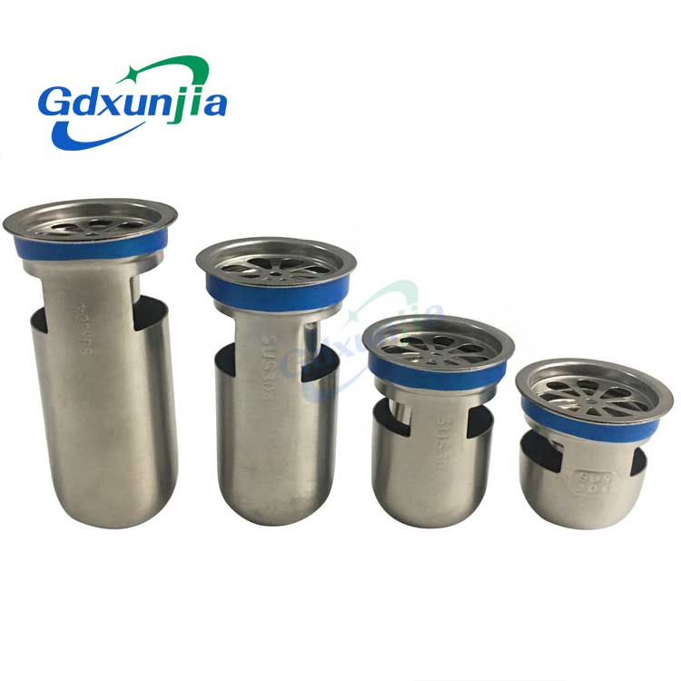 304 Stainless Steel Floor Drain Core – Blue | Anti-Odor