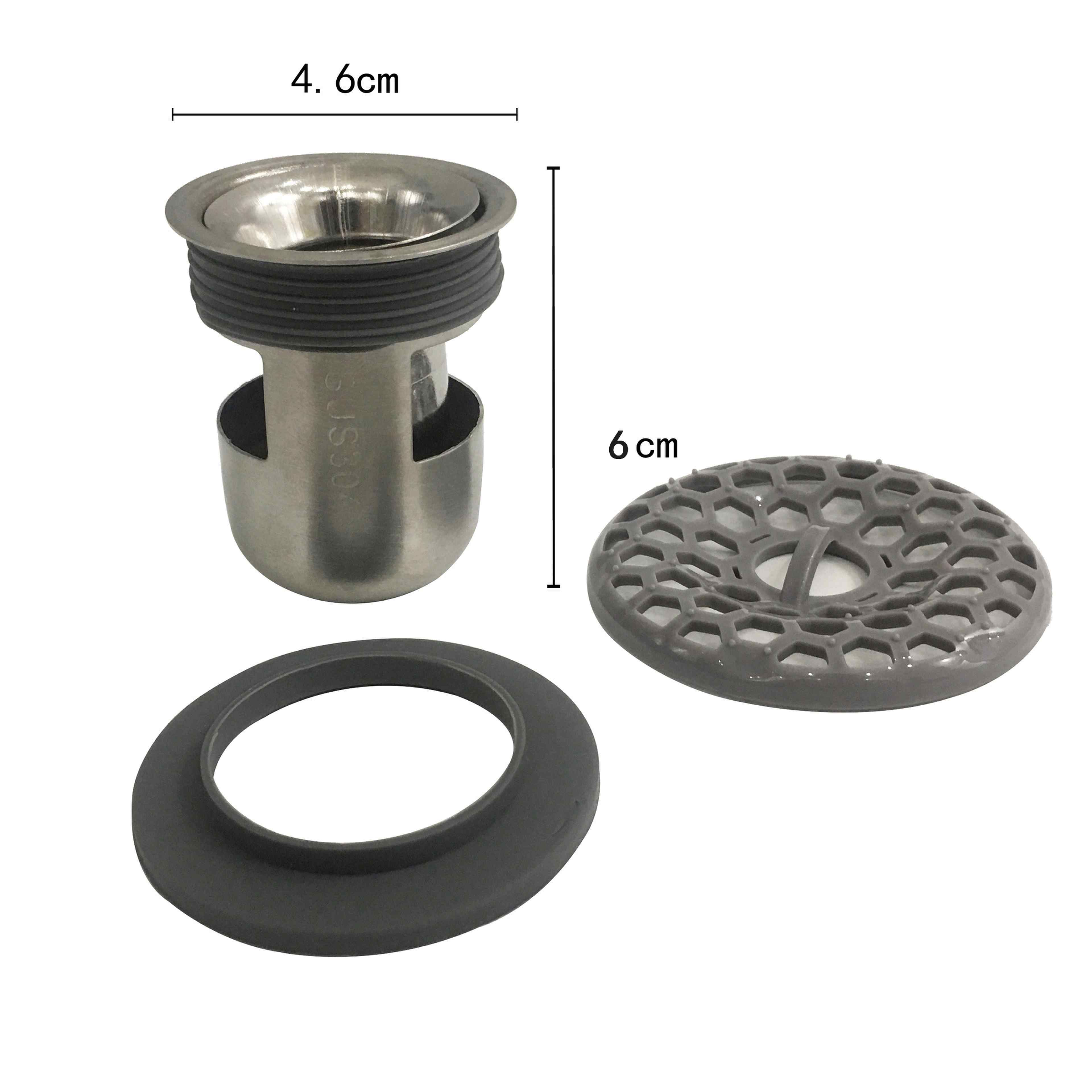 304 Stainless Steel Floor Drain Core – Gray | Anti-Odor