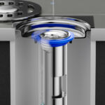 优质不锈钢地漏芯 – 304, 高效排水, 防臭