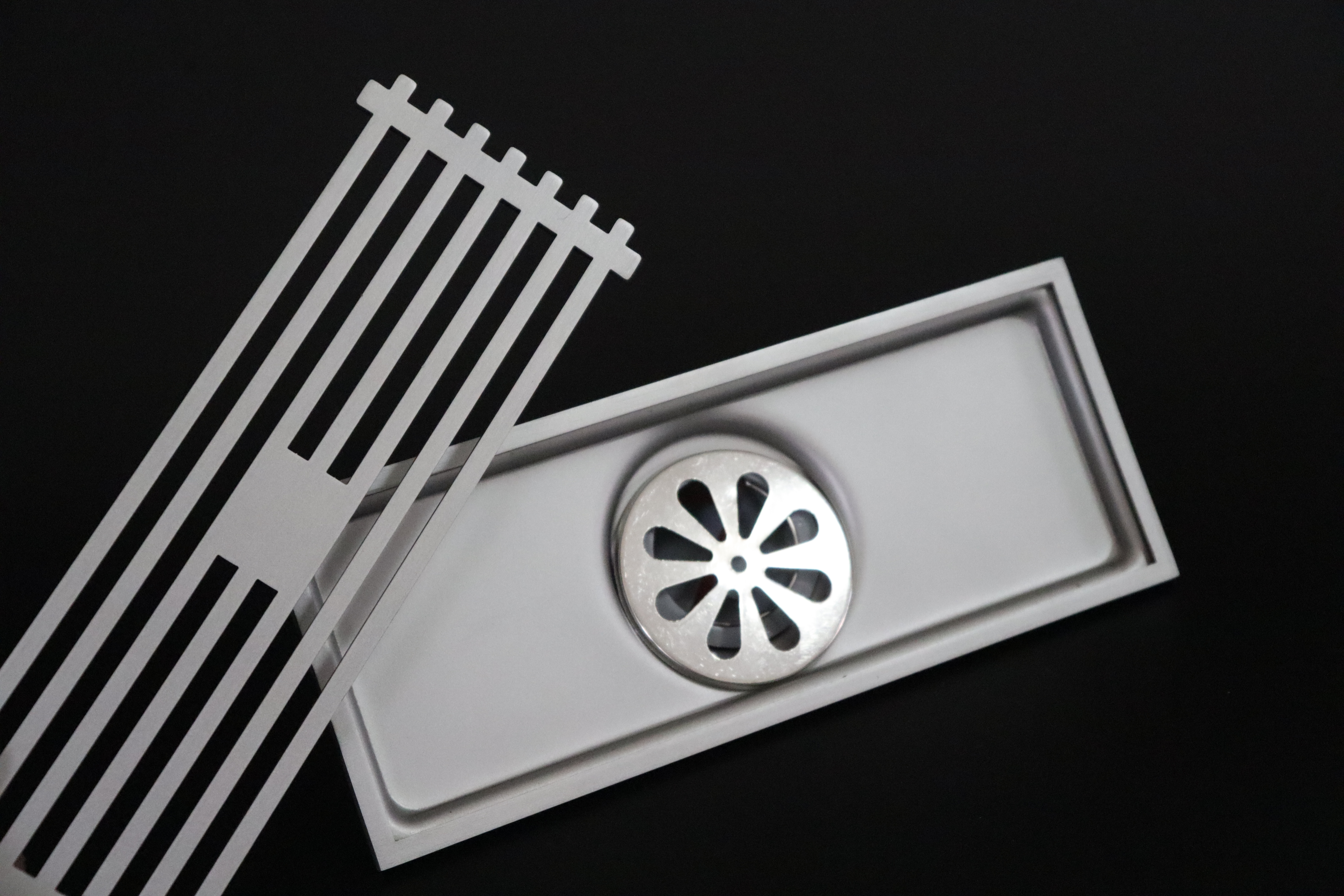 820/830 سیاہ, بندوق سرمئی, نکل صاف کی گئی موٹی لمبی منزل کی نالی