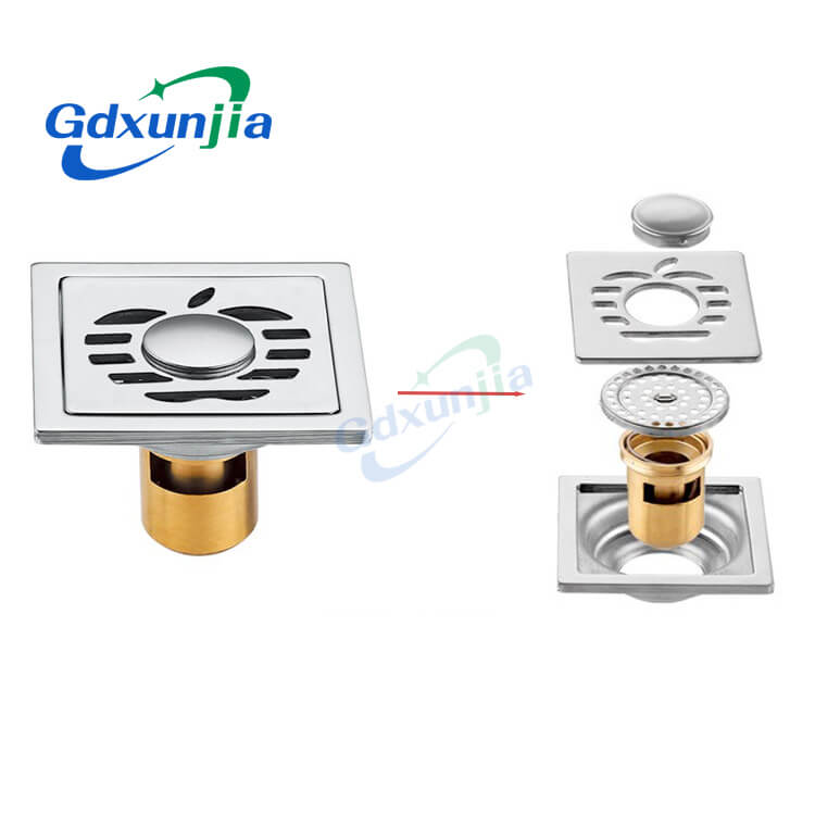 Квадратный трап с медной глубокой водой