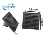 مسدس سميك مضاد للرائحة، تصريف أرضي من الفولاذ المقاوم للصدأ باللون الرمادي