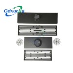 مجاري طويلة الشكل مع تصريف أرضي رمادي من الفولاذ المقاوم للصدأ مقاوم للرائحة